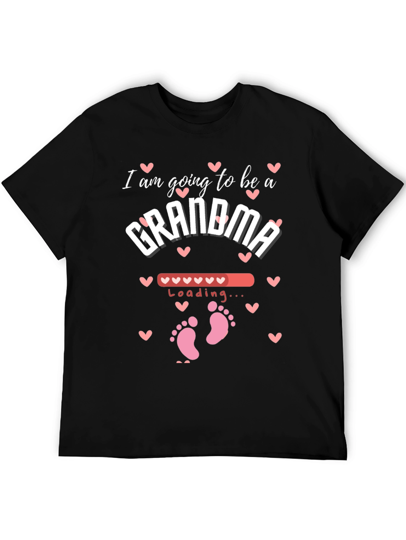 Grandma Loading T-Shirt Pregnancy Reveal