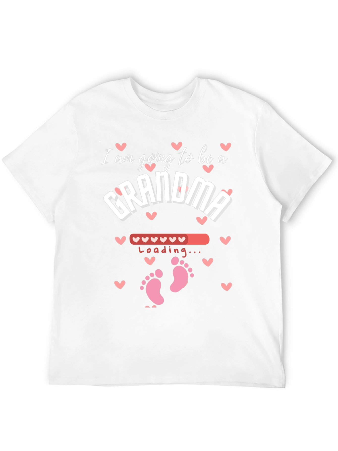 Grandma Loading T-Shirt Pregnancy Reveal