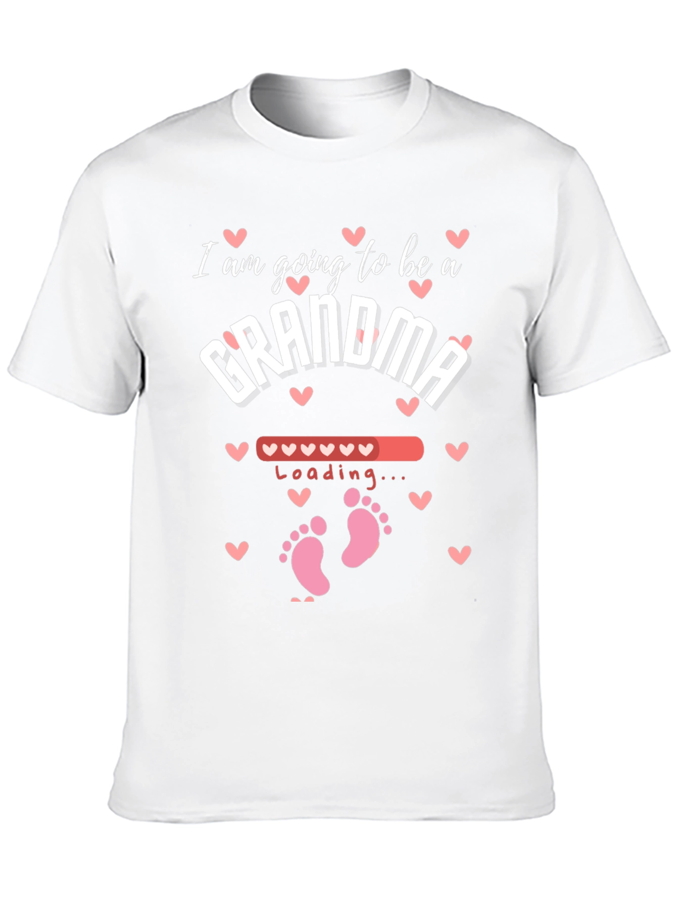 Grandma Loading T-Shirt Pregnancy Reveal