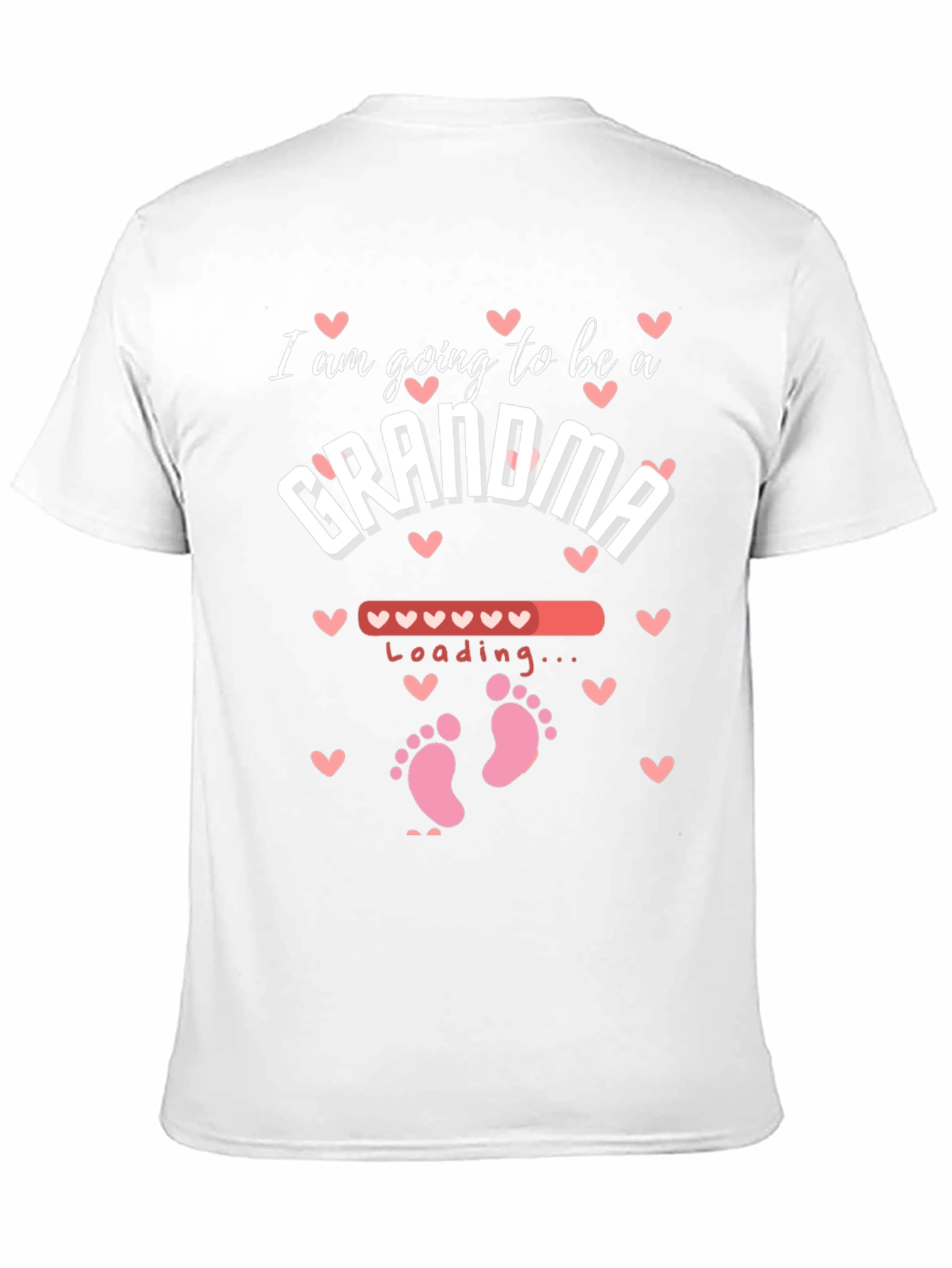 Grandma Loading T-Shirt Pregnancy Reveal