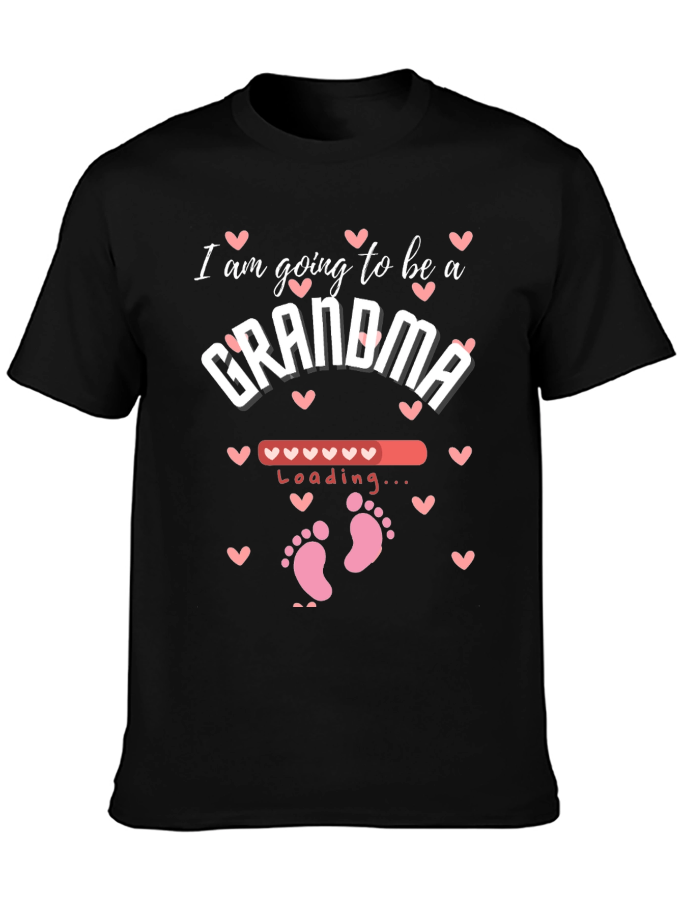 Grandma Loading T-Shirt Pregnancy Reveal