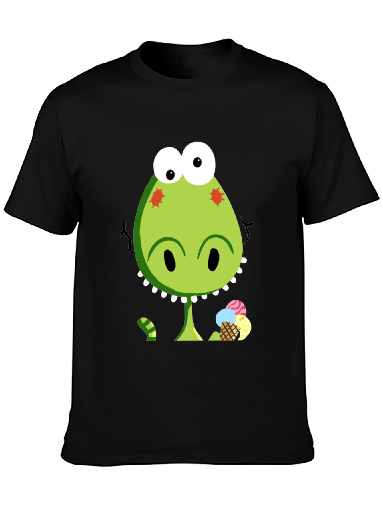 Dino Ice Cream T-Shirt - Fun & Unique Design