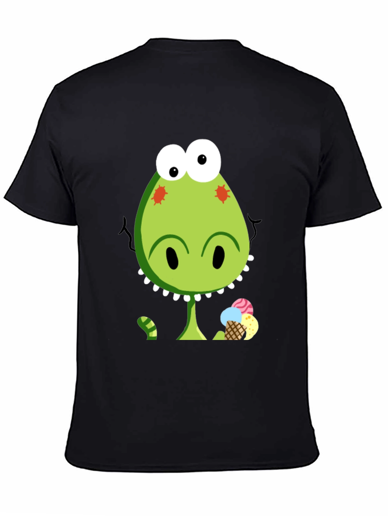 Dino Ice Cream T-Shirt - Fun & Unique Design