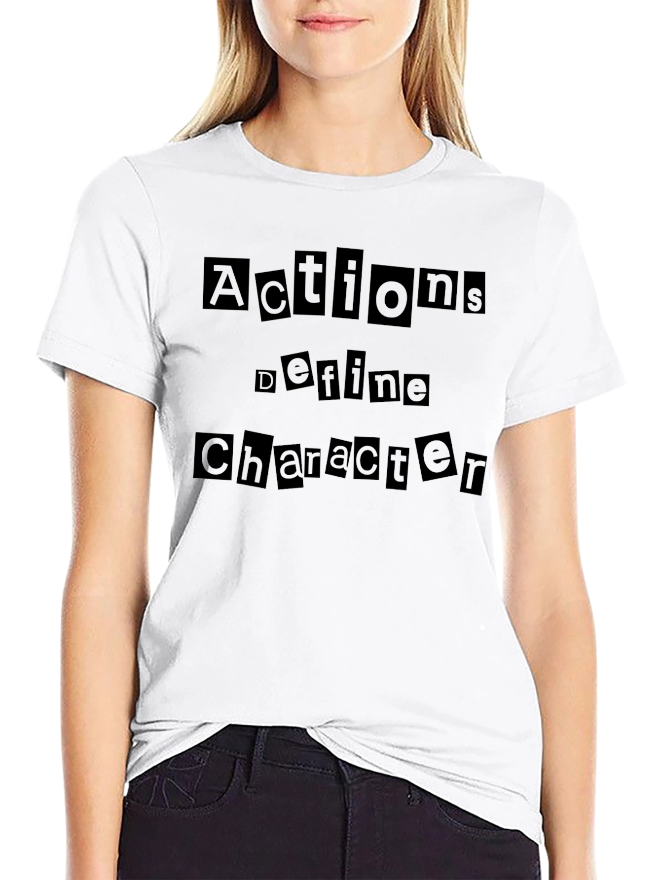Actions Define Character T-Shirt