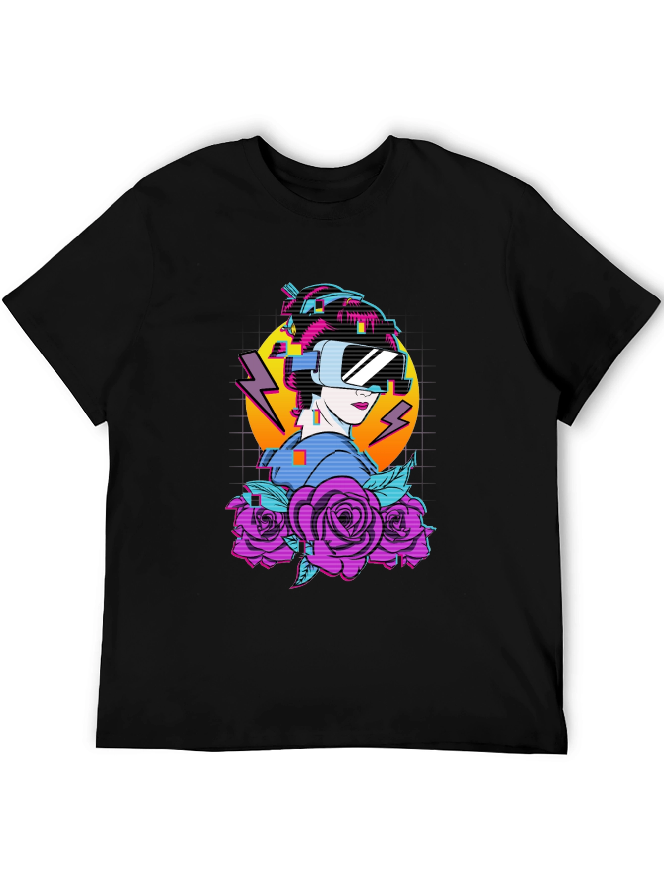 Cyberpunk Geisha VR T-Shirt