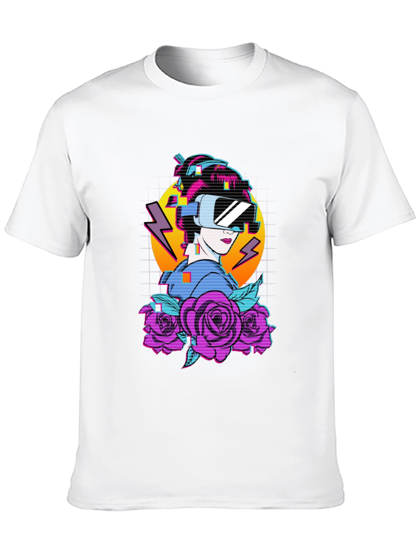 Cyberpunk Geisha VR T-Shirt