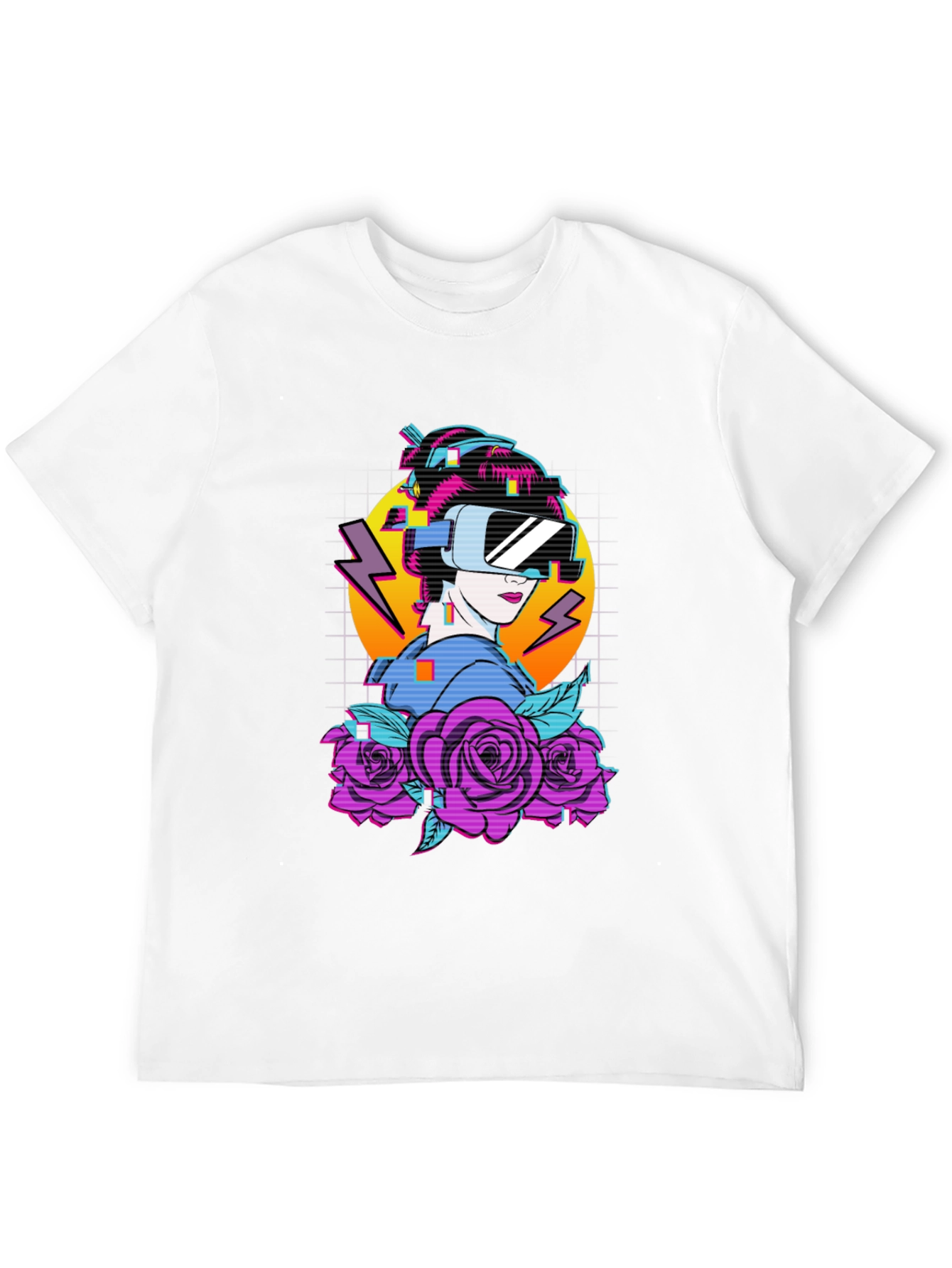 Cyberpunk Geisha VR T-Shirt
