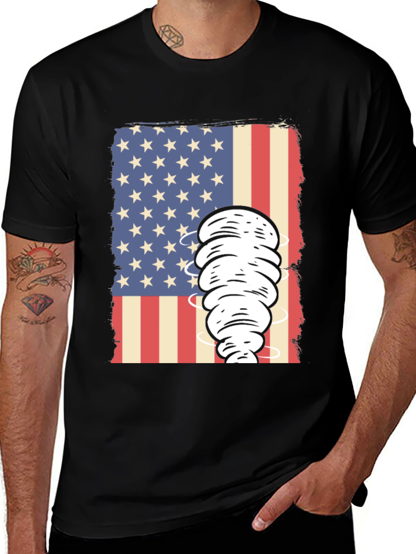 American Tornado Graphic Tee