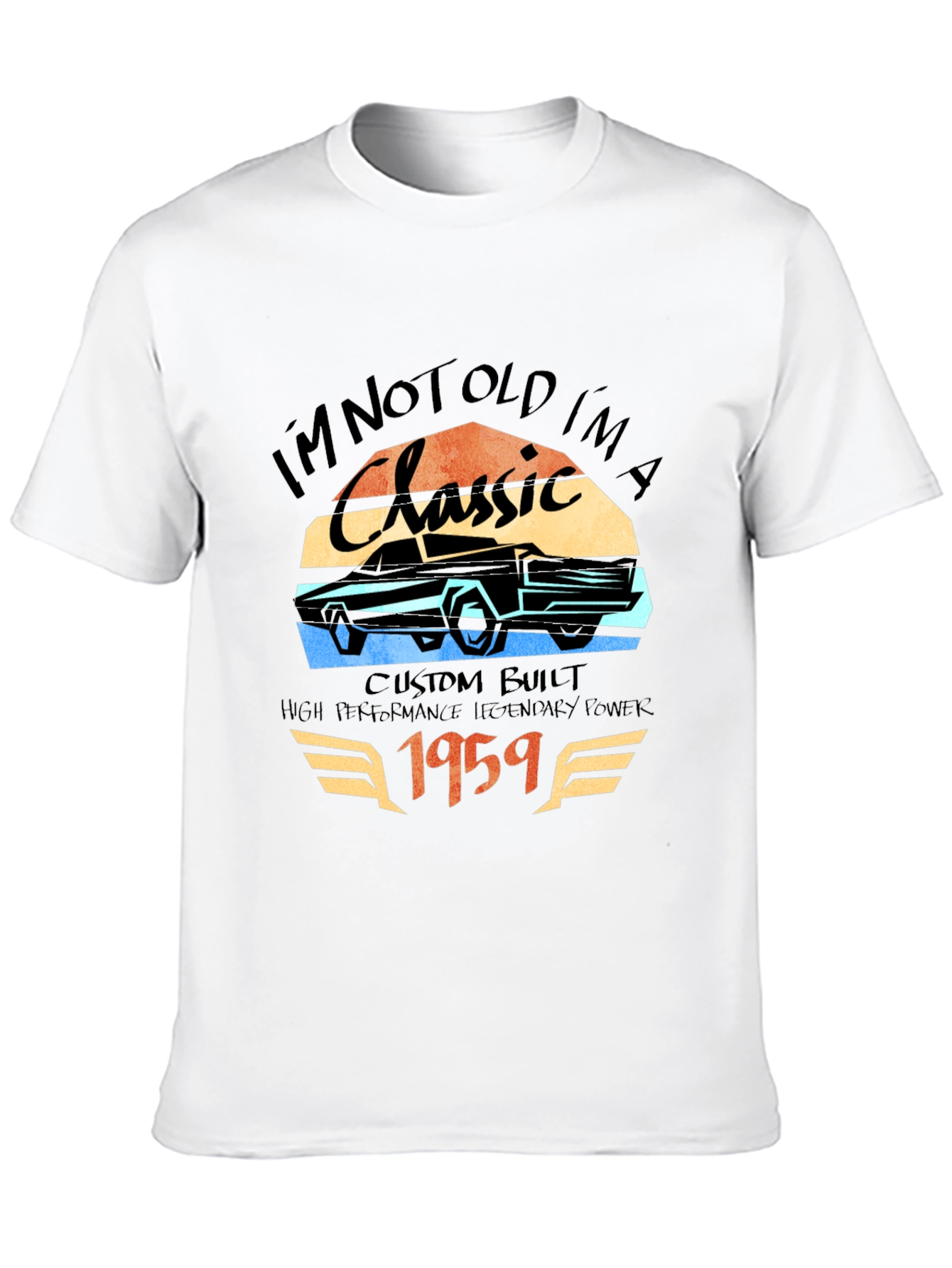 Classic 1959 Car Graphic T-Shirt