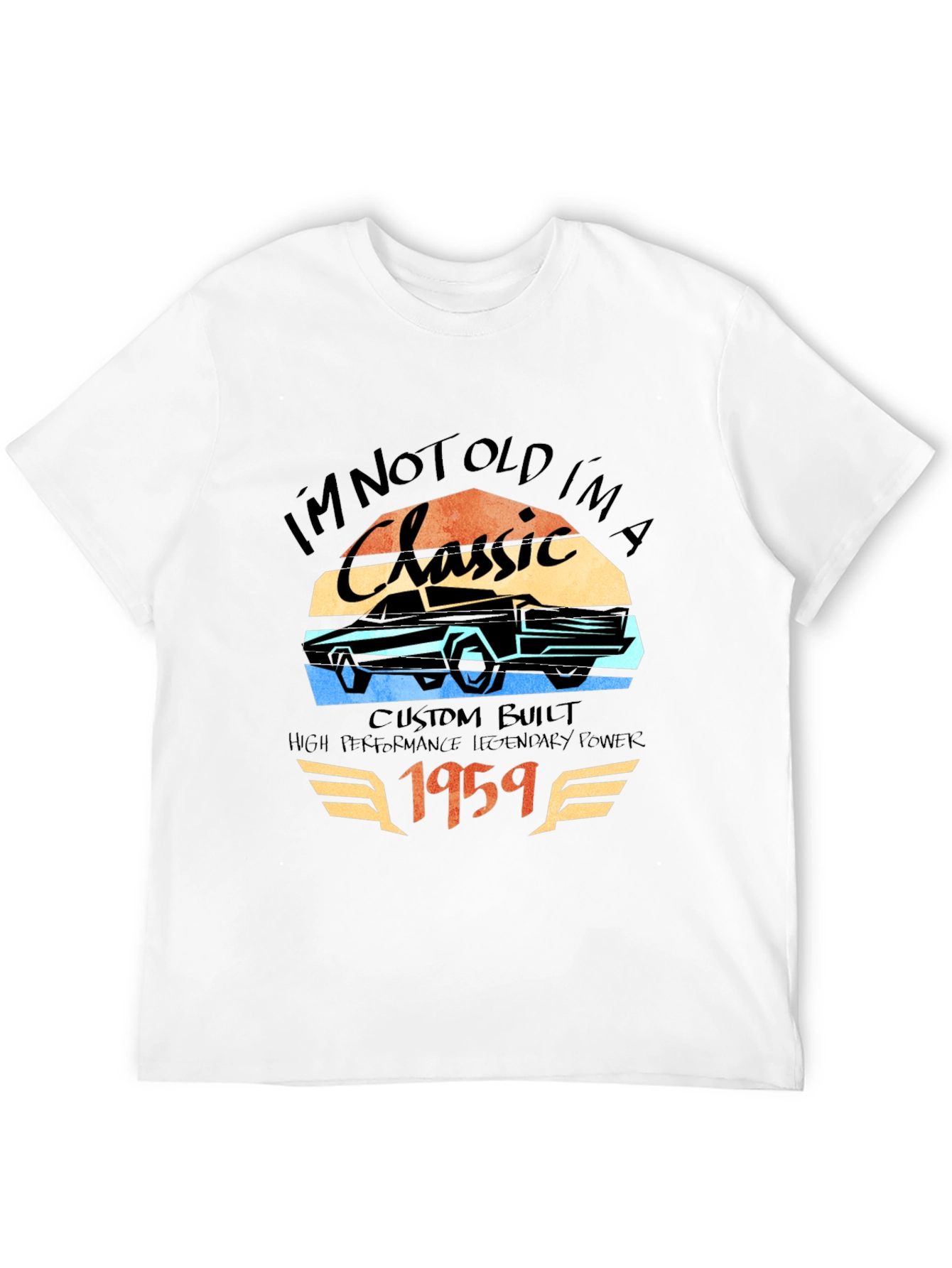 Classic 1959 Car Graphic T-Shirt