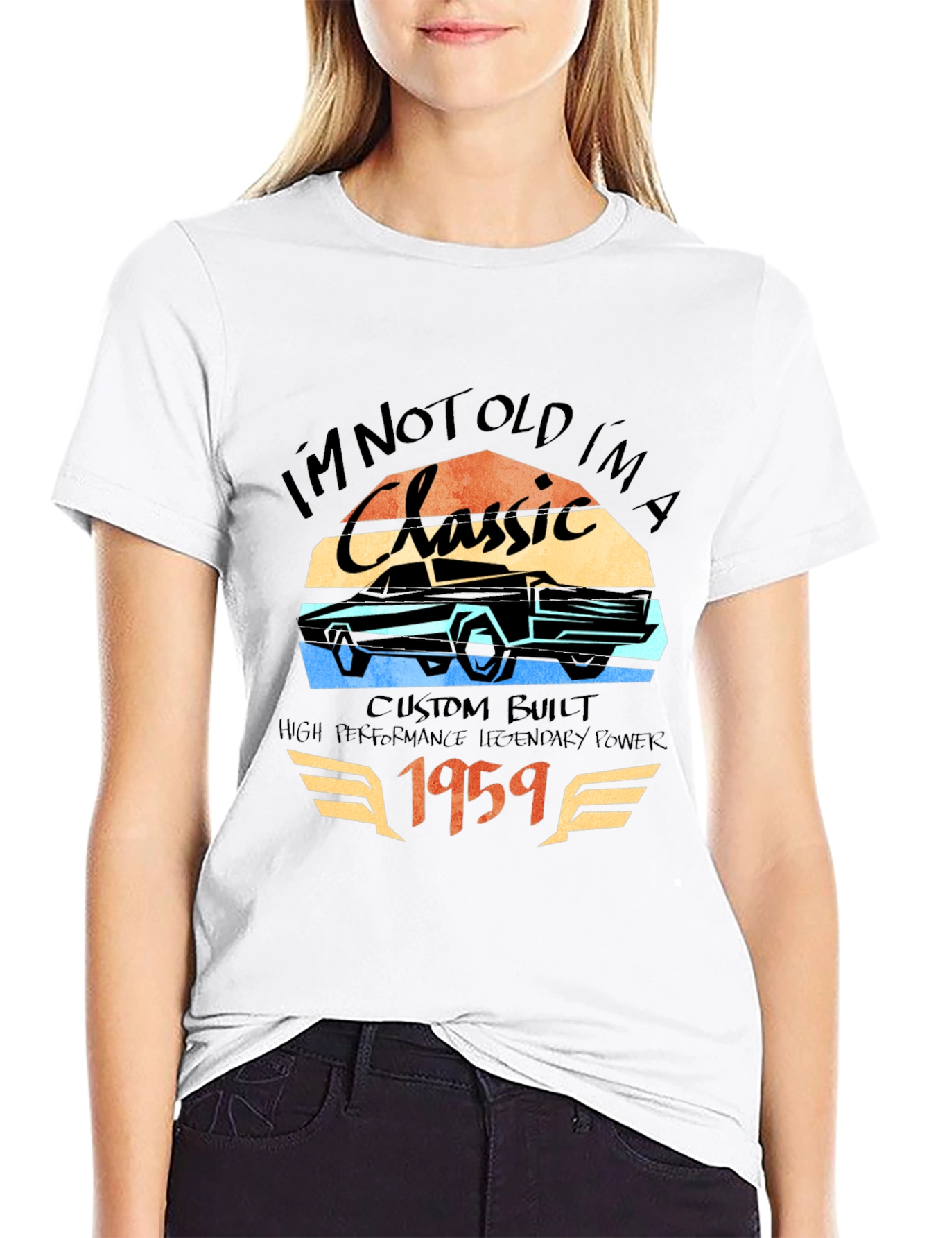 Classic 1959 Car Graphic T-Shirt