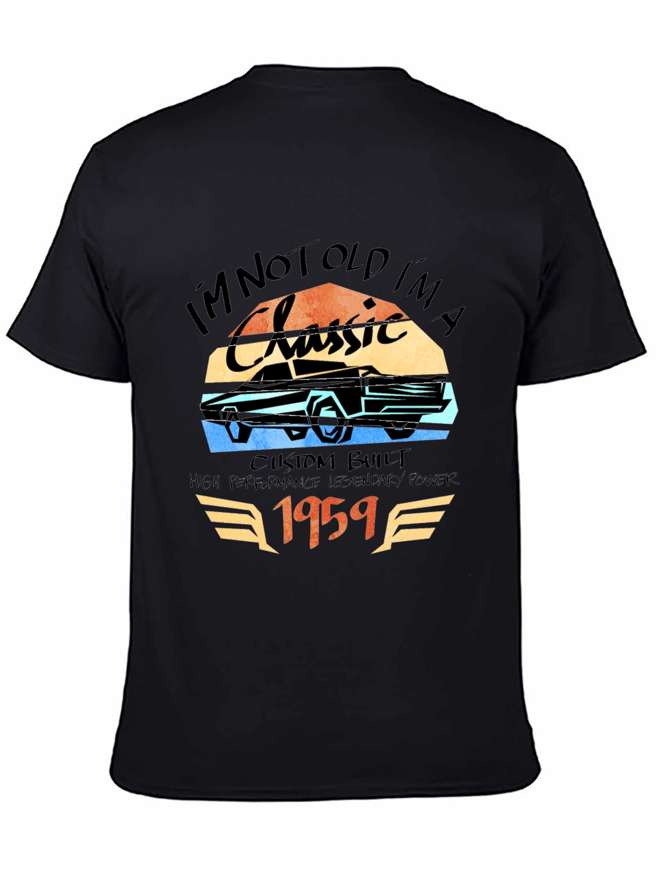 Classic 1959 Car Graphic T-Shirt