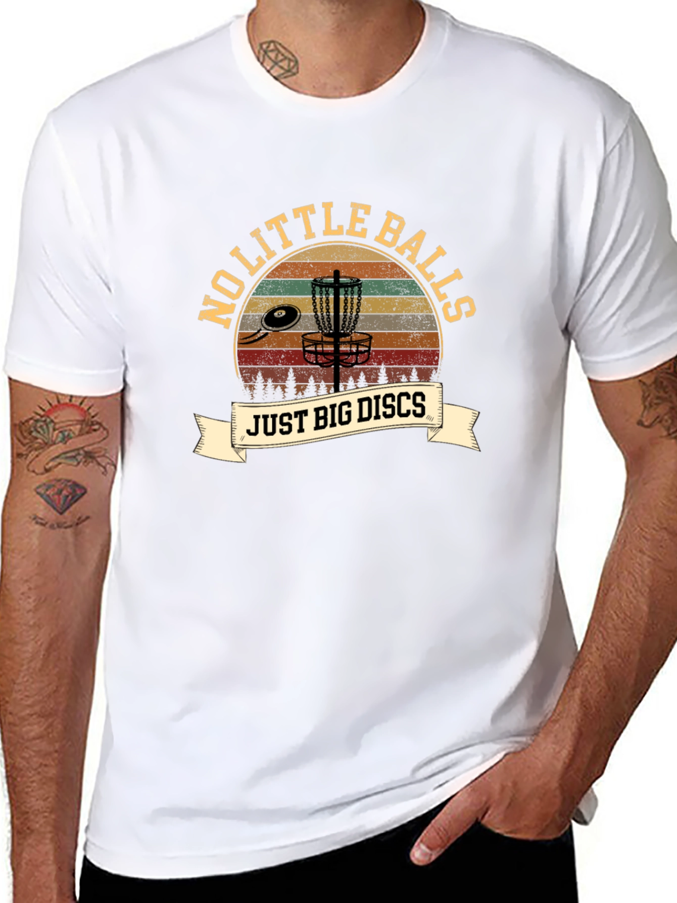 No Little Balls Just Big Discs T-Shirt
