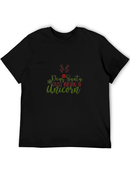 Dear Santa Just Bring a Unicorn Christmas T-Shirt