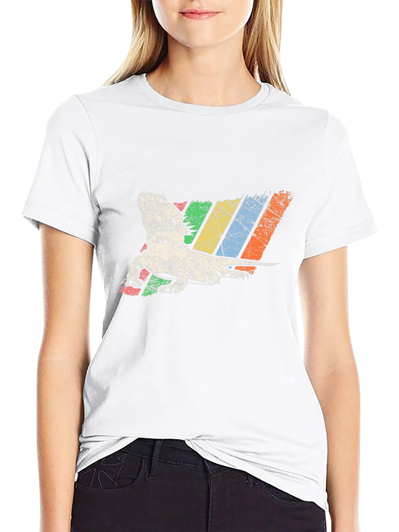 Bearded Dragon Retro Graphic Tee