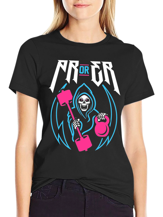 Gym Reaper Graphic Tee - Deadlift or Die T-Shirt
