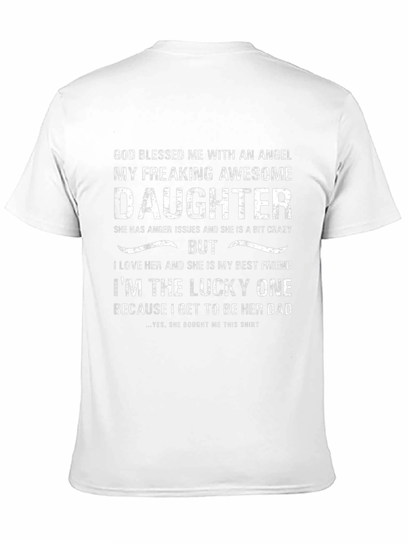 Awesome Daughter T-Shirt - Lucky Dad Edition!