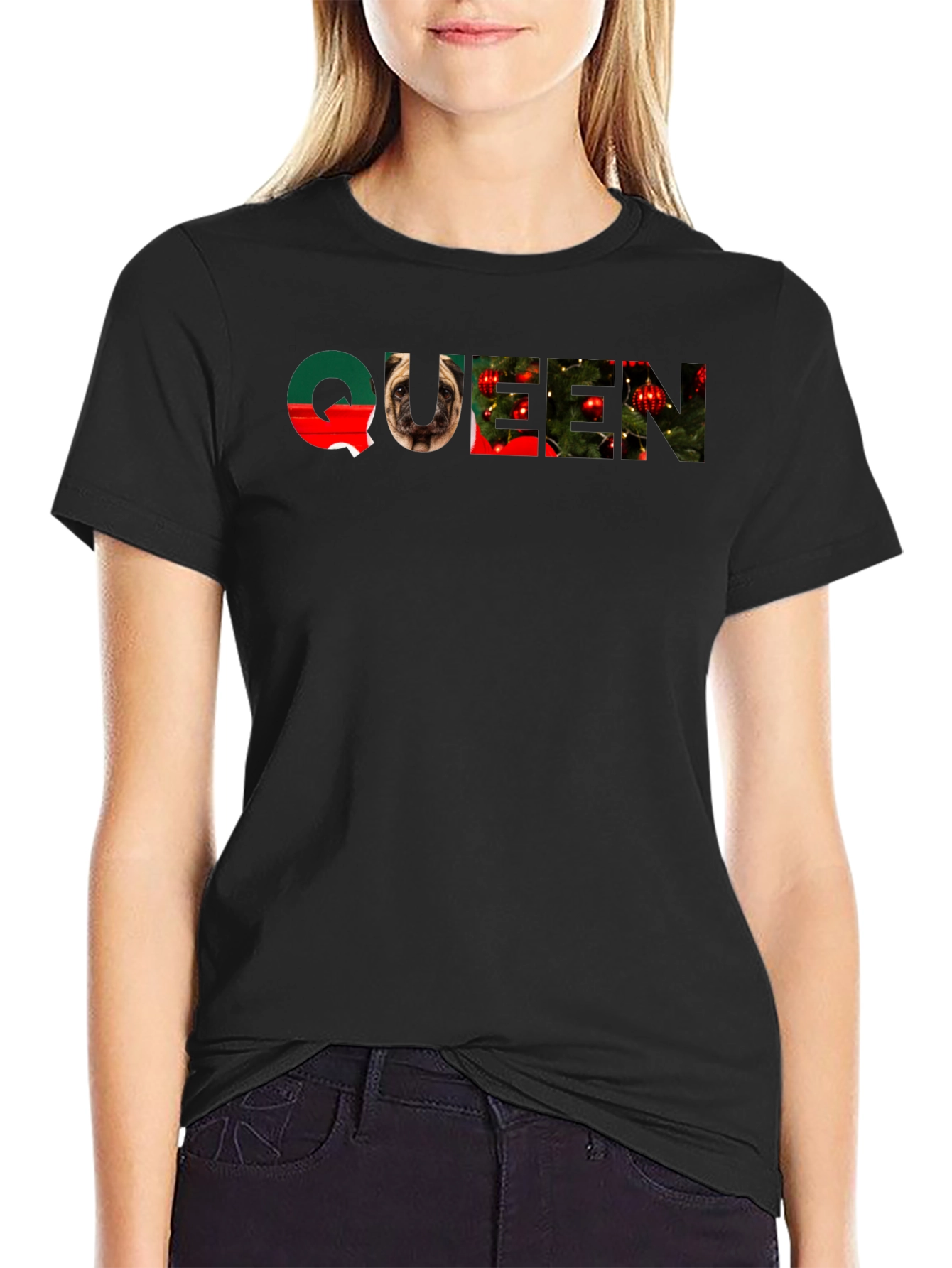 Queen Graphic Black T-Shirt