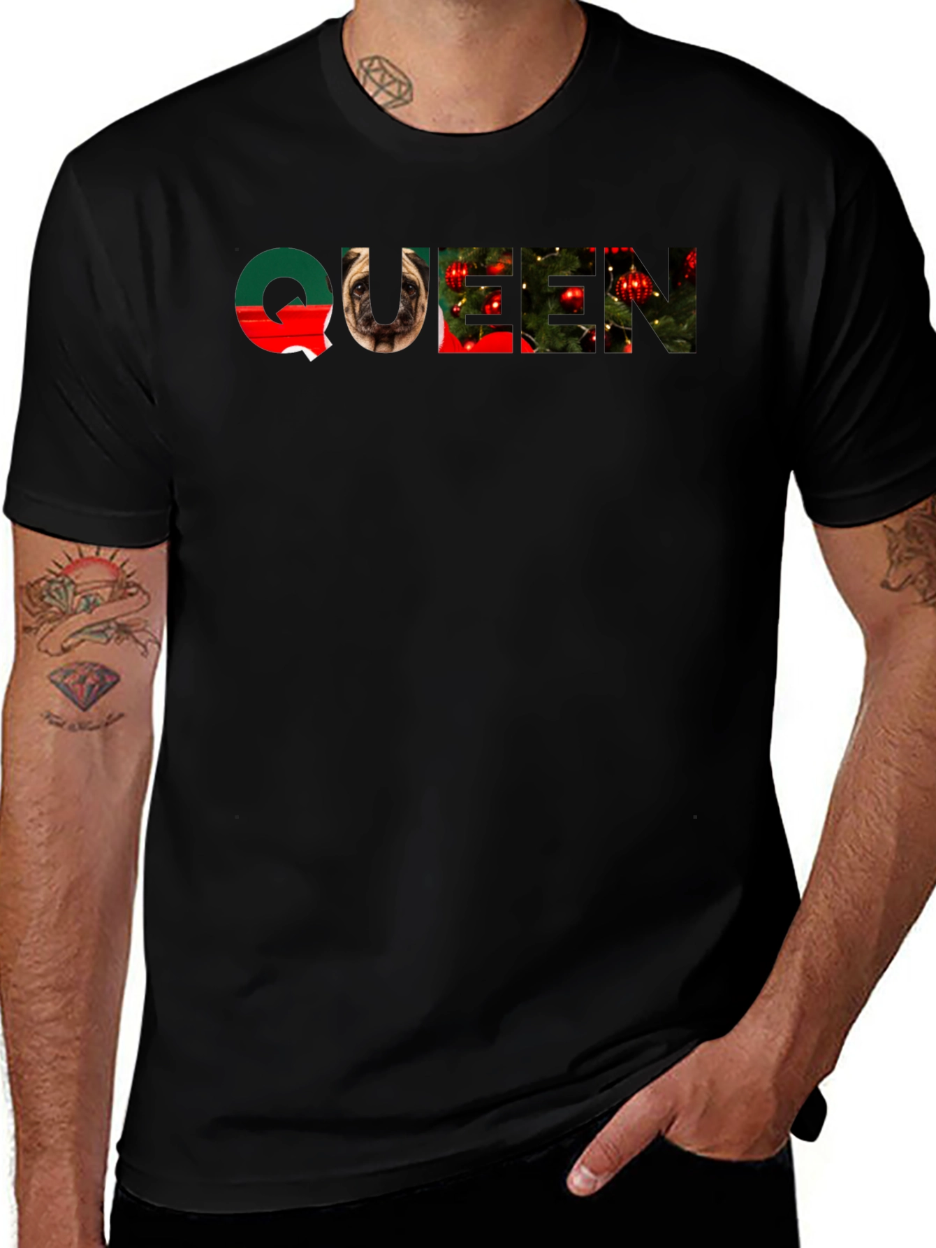 Queen Graphic Black T-Shirt