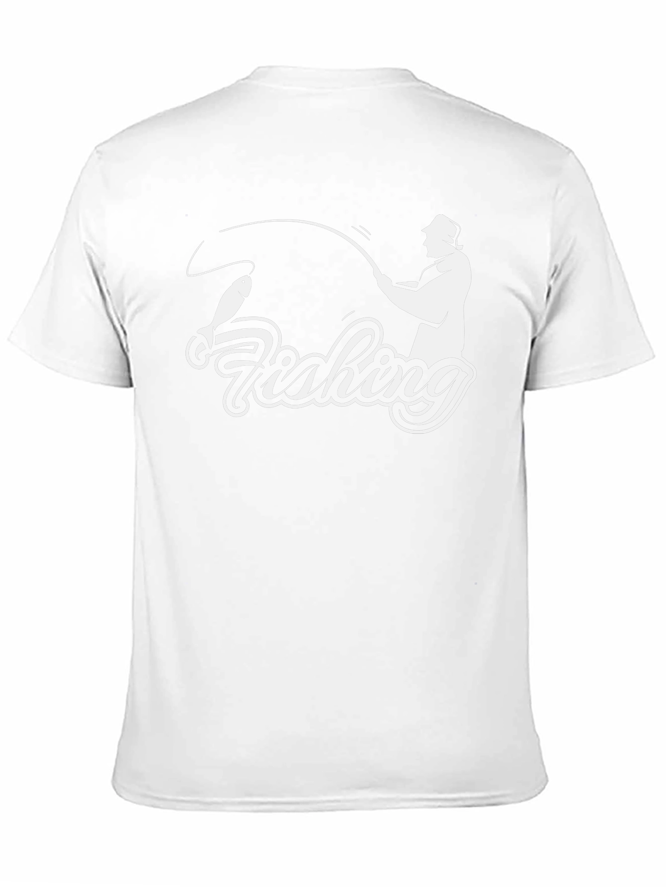 Fishing Graphic Tee - Mens Black T-Shirt