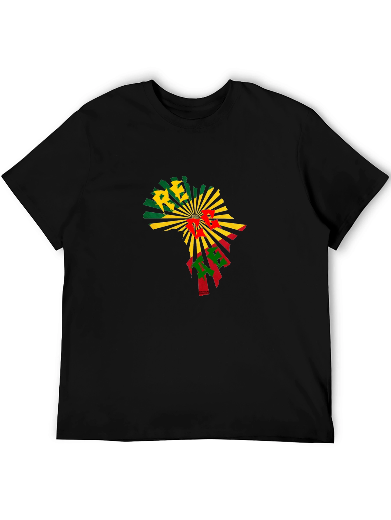 RE Ethiopia T-Shirt Africa Map Design