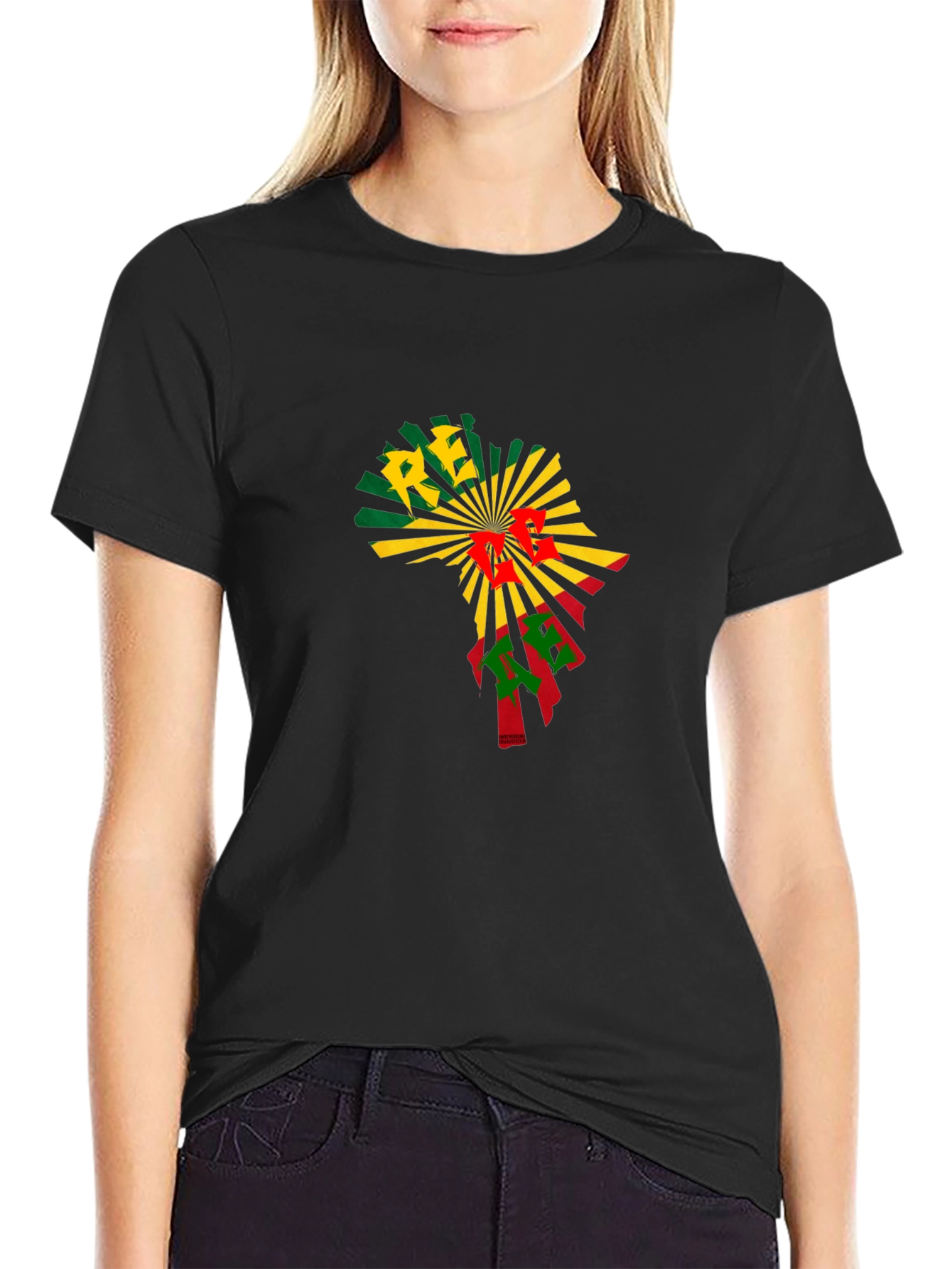 RE Ethiopia T-Shirt Africa Map Design