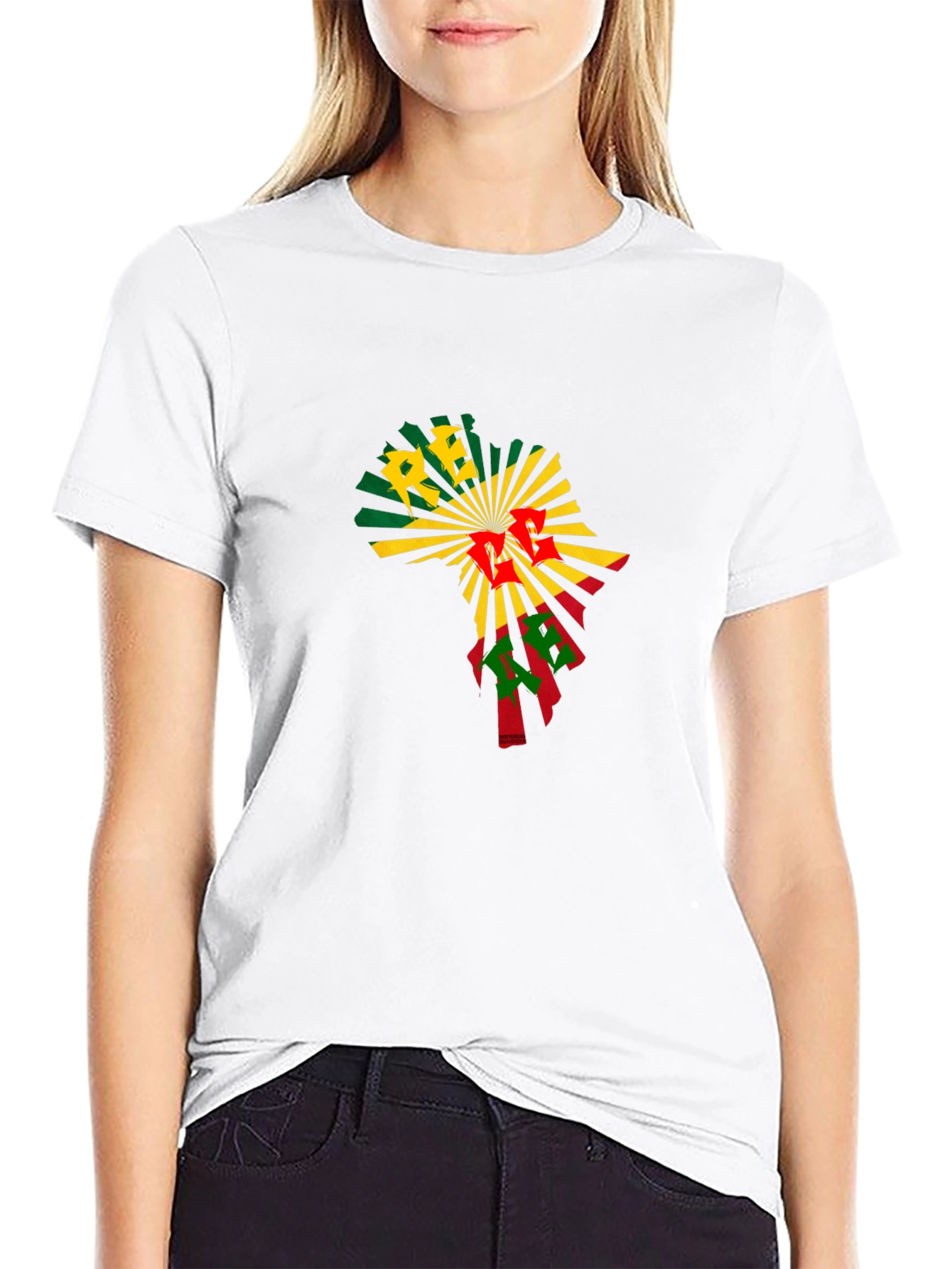 RE Ethiopia T-Shirt Africa Map Design