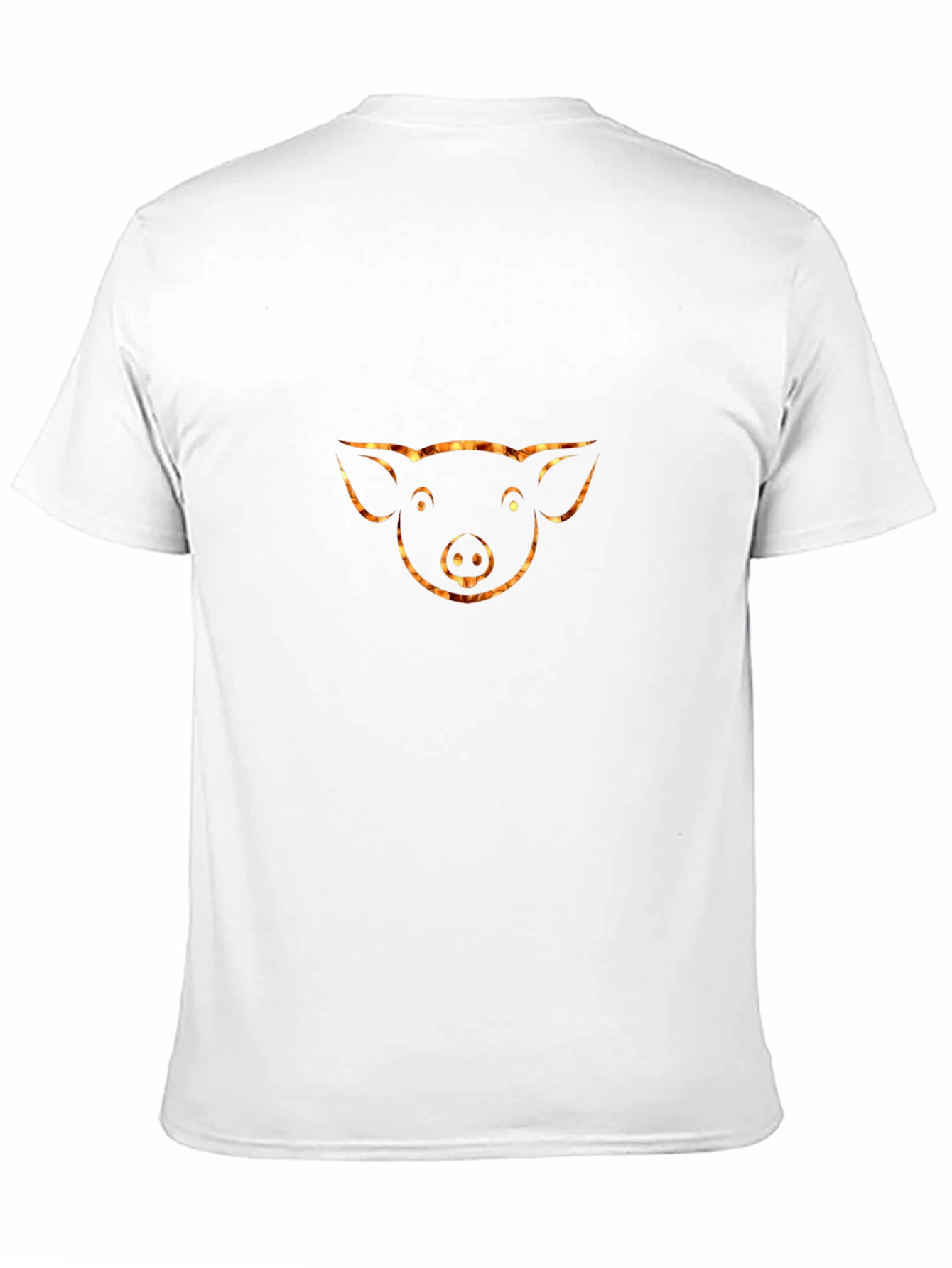Pig Face Graphic Black T-Shirt