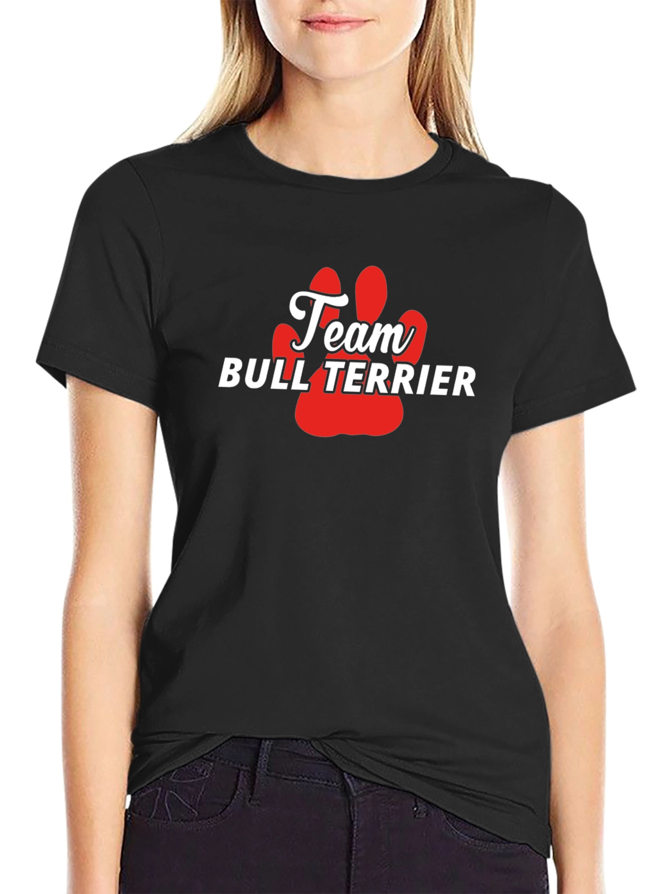 Team Bull Terrier Black T-Shirt