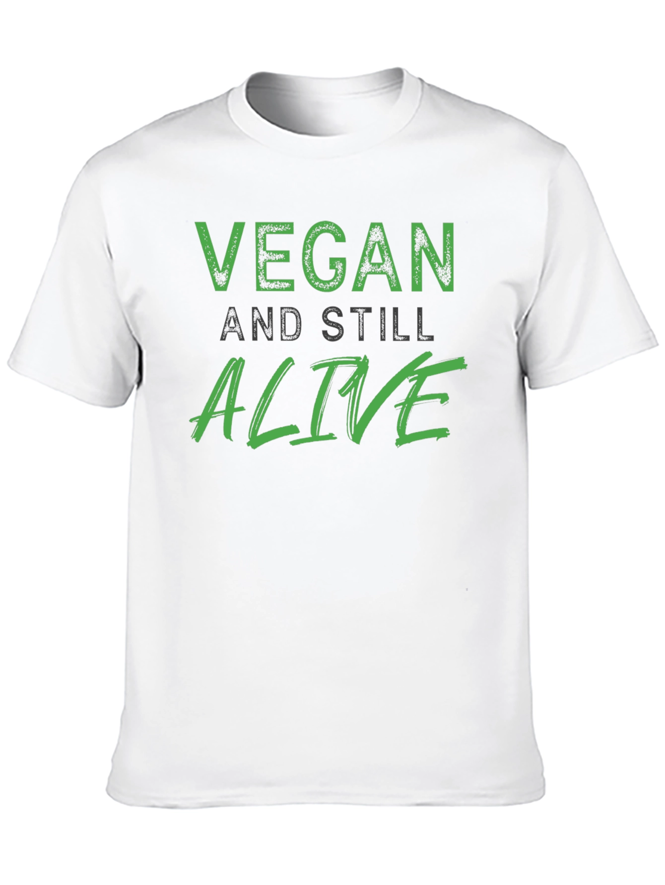 Vegan and Still Alive T-Shirt - Black