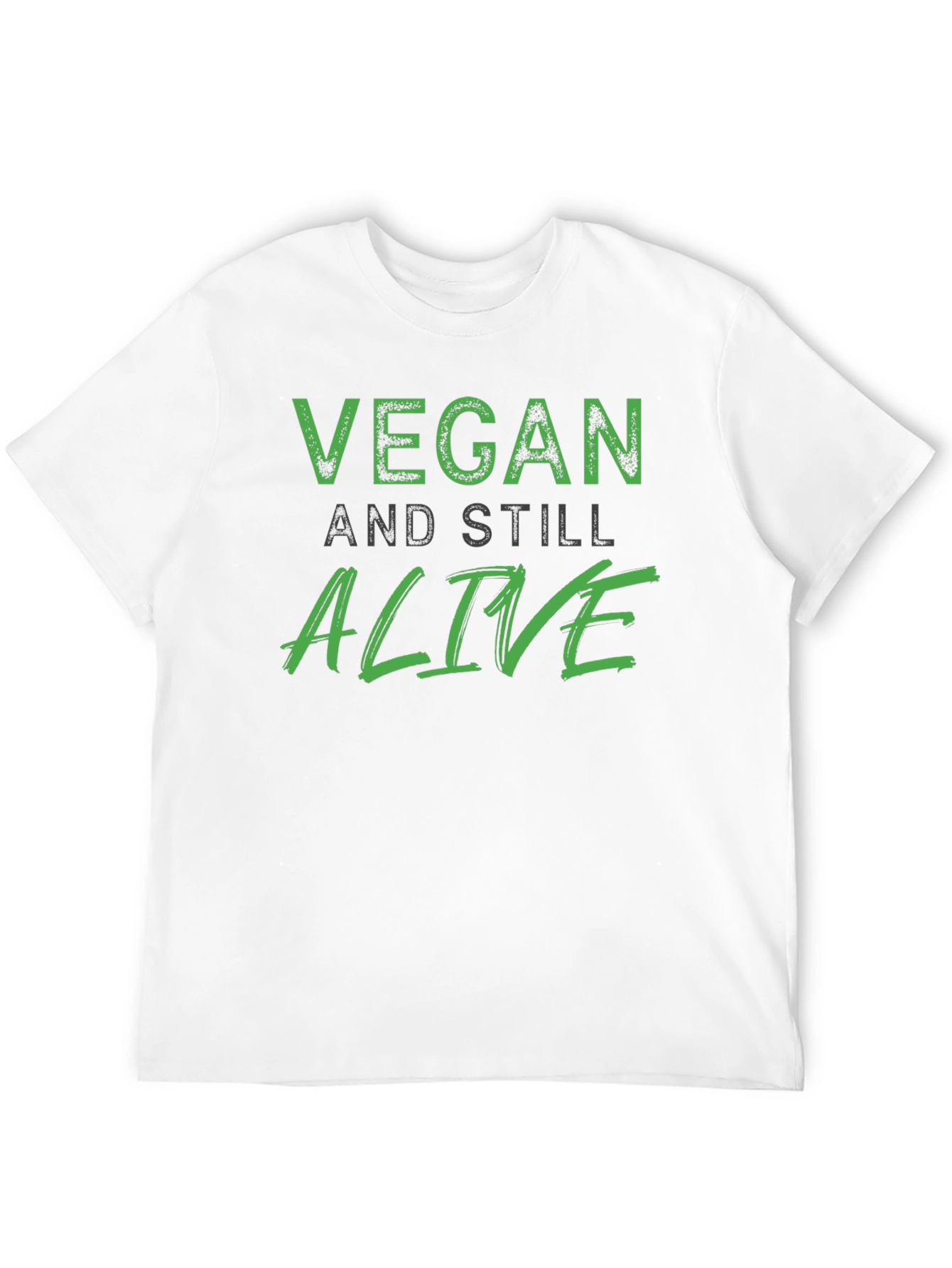 Vegan and Still Alive T-Shirt - Black