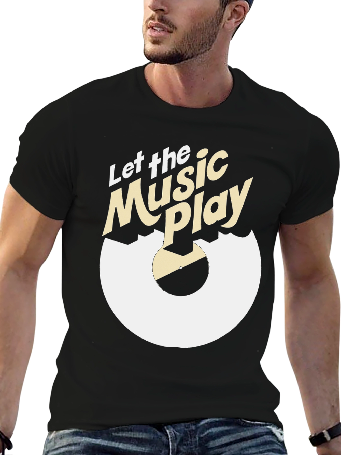 Let the Music Play Graphic Tee