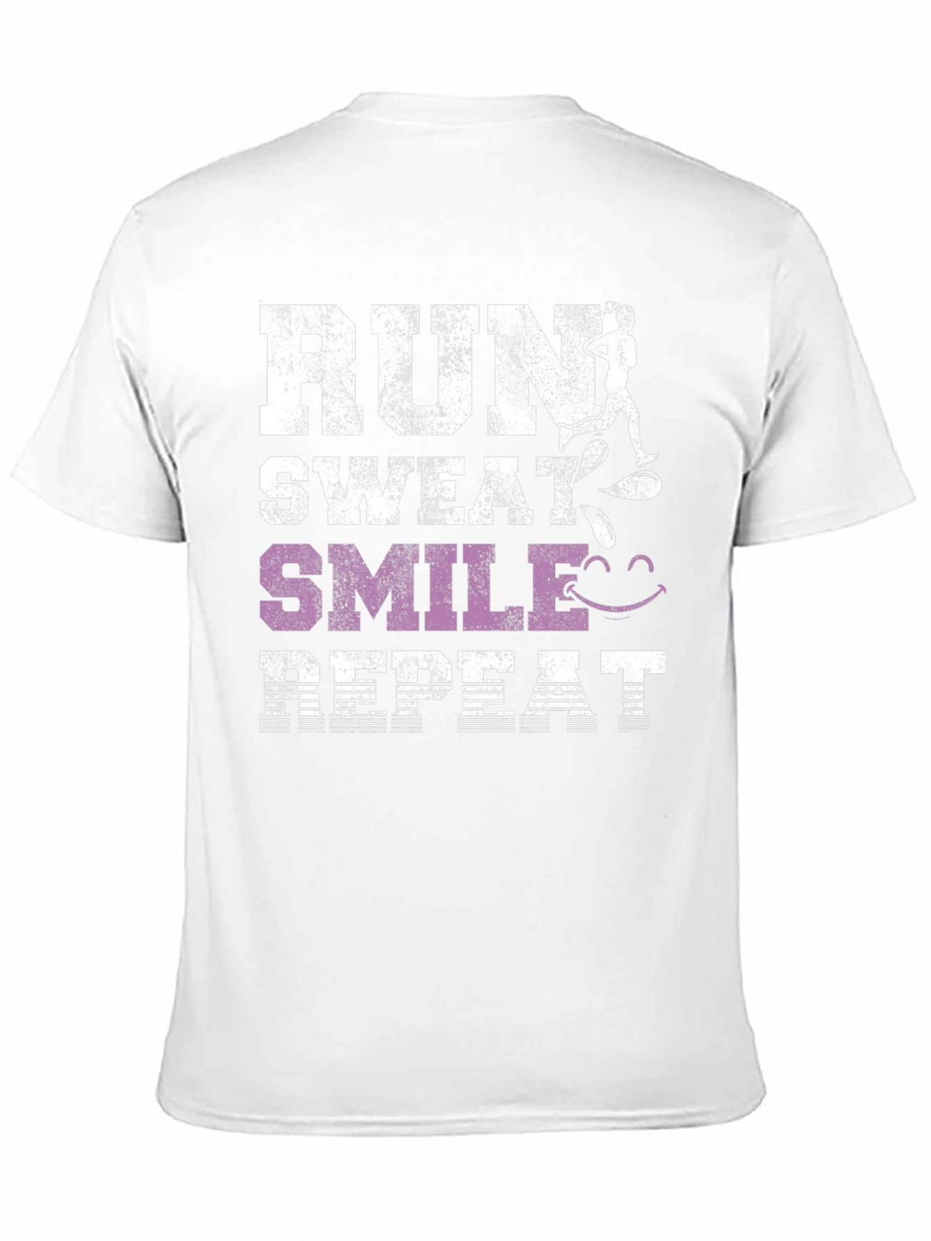 Run Sweat Smile Repeat Graphic Tee