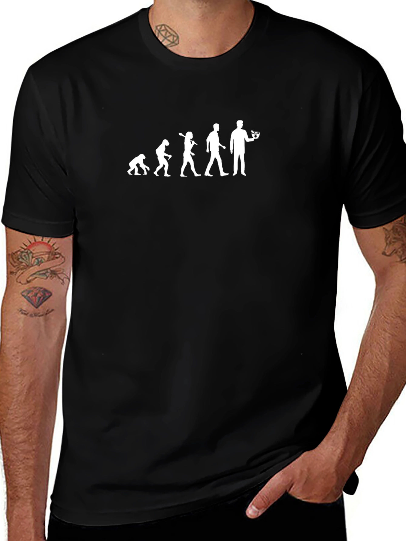 Evolution Cocktail T-Shirt - Funny Bartender Tee