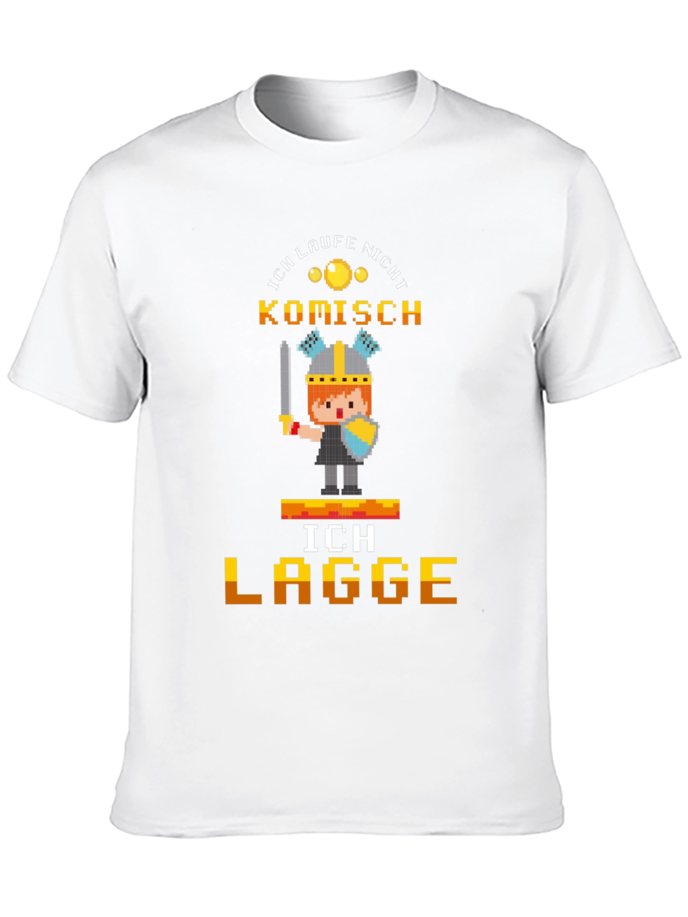 Funny Gamer T-Shirt - Ich Lagge!