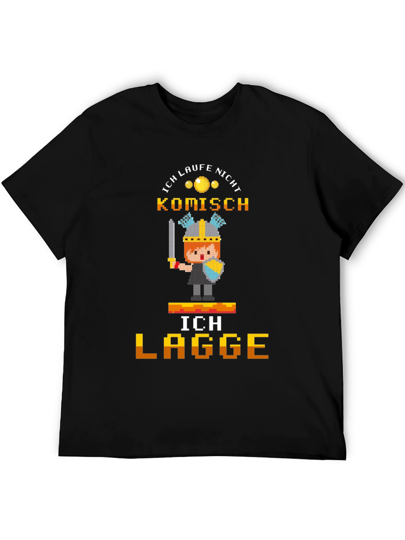 Funny Gamer T-Shirt - Ich Lagge!