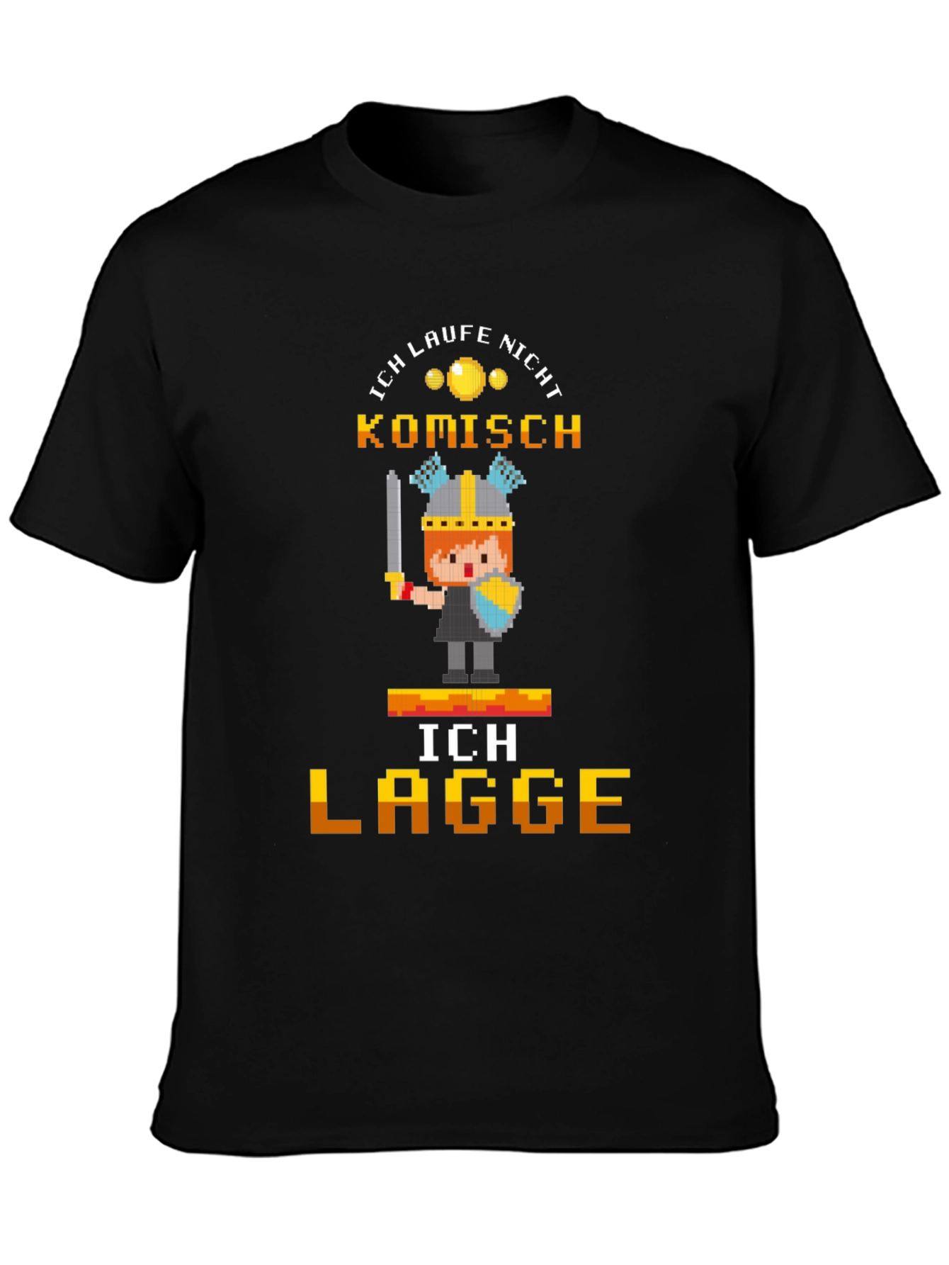 Funny Gamer T-Shirt - Ich Lagge!