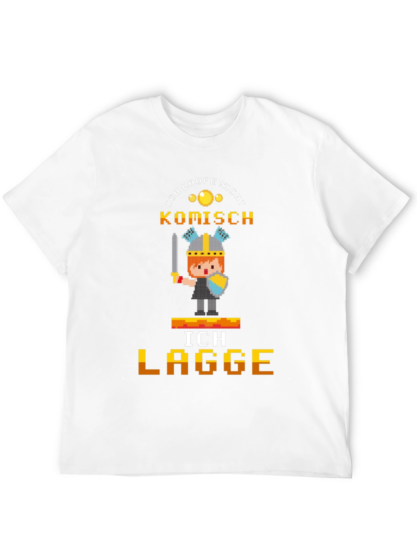 Funny Gamer T-Shirt - Ich Lagge!