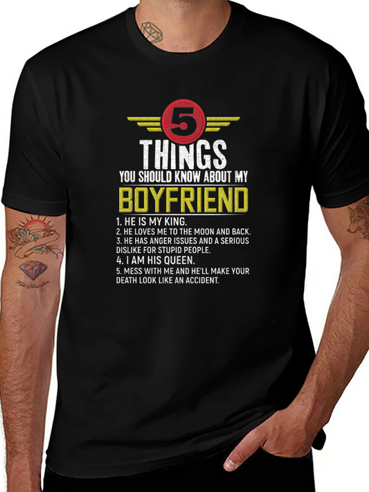 Boyfriend T-Shirt - 5 Things You Should Know