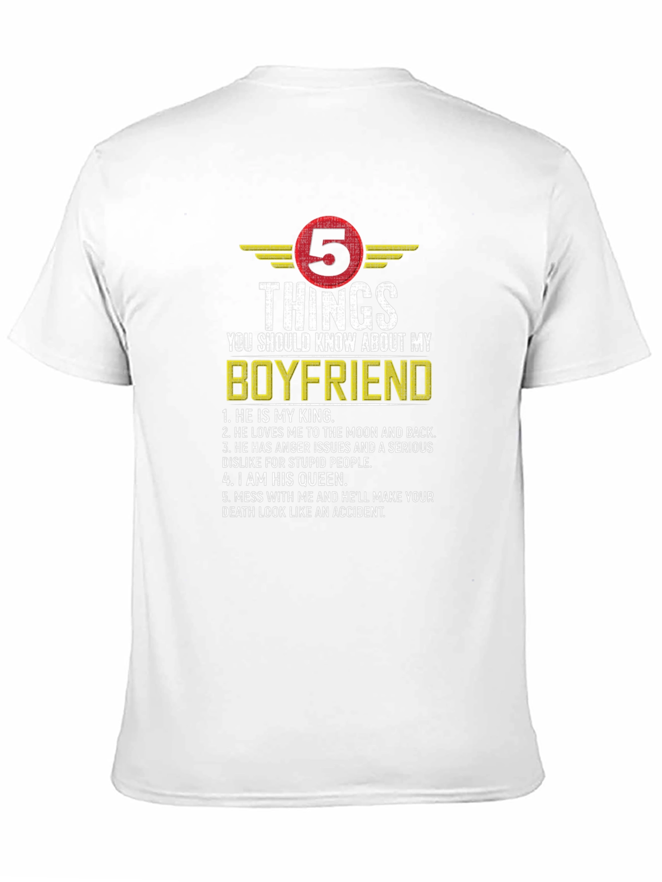 Boyfriend T-Shirt - 5 Things You Should Know