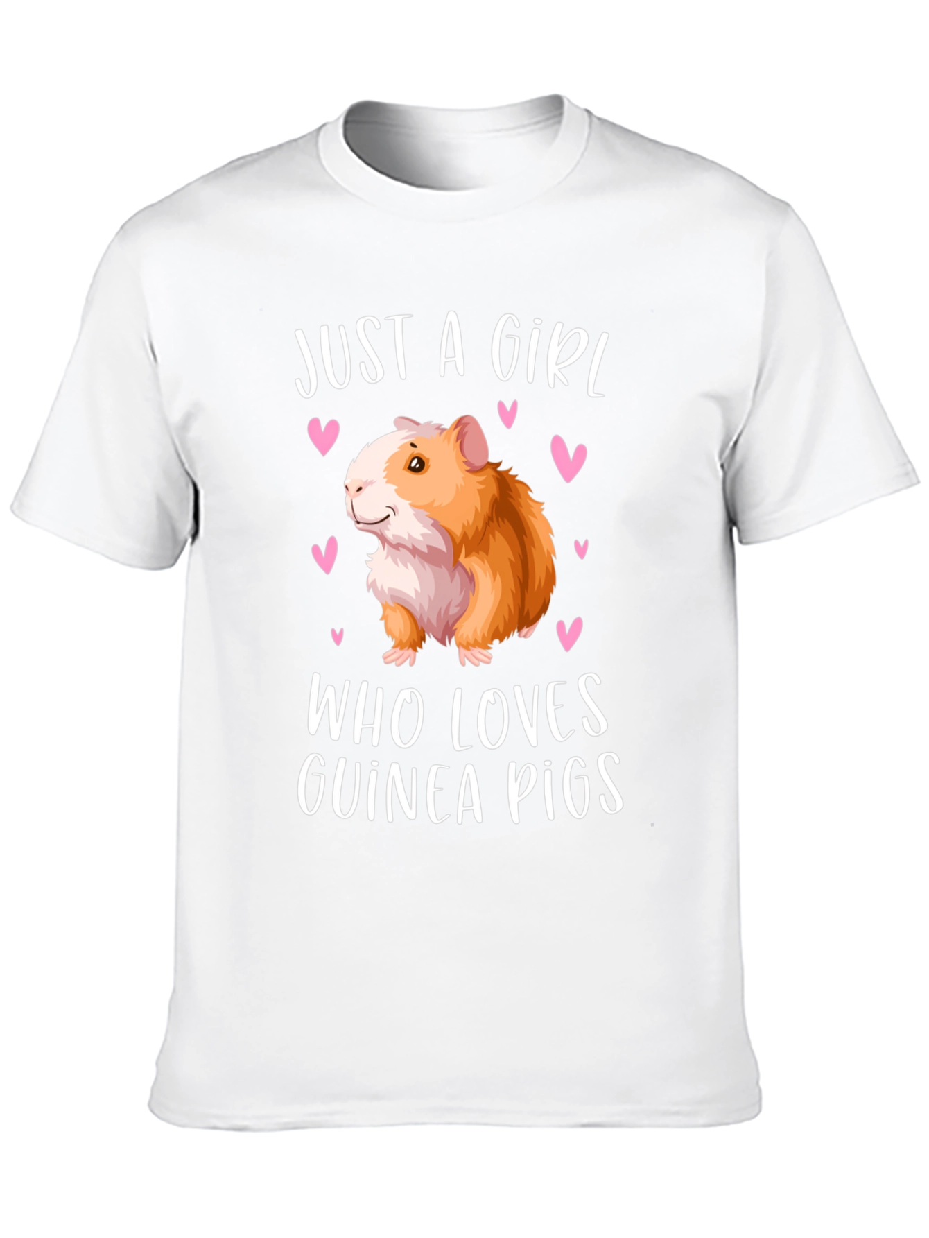 Just a Girl Who Loves Guinea Pigs T-Shirt