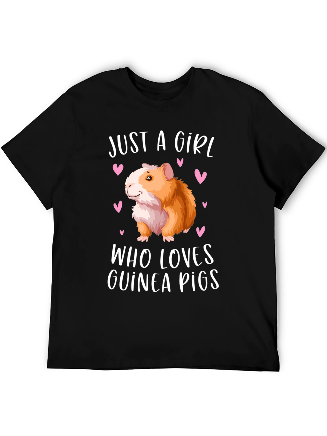Just a Girl Who Loves Guinea Pigs T-Shirt