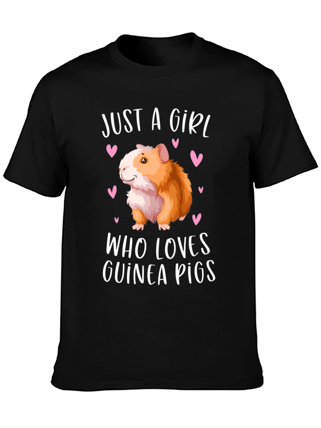 Just a Girl Who Loves Guinea Pigs T-Shirt