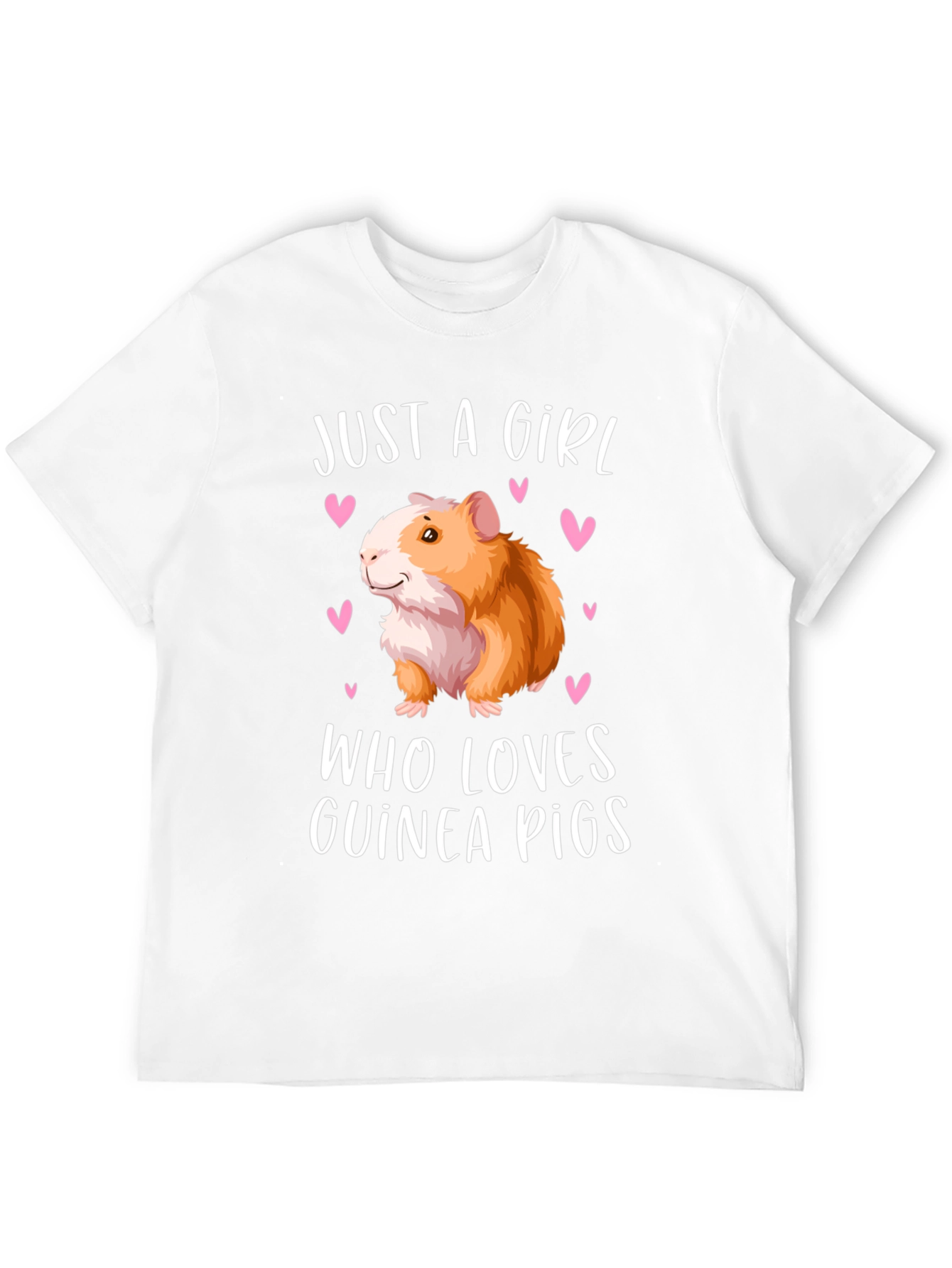 Just a Girl Who Loves Guinea Pigs T-Shirt