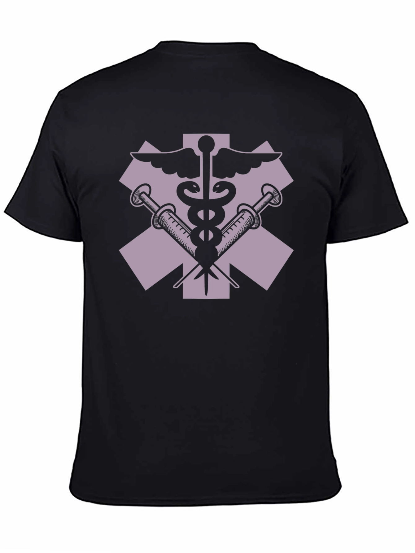 Medical Symbol T-Shirt - Black