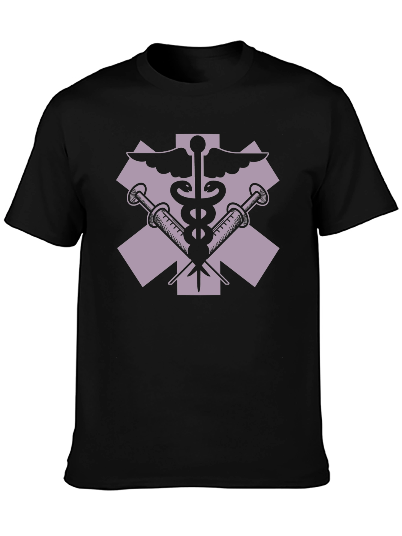 Medical Symbol T-Shirt - Black
