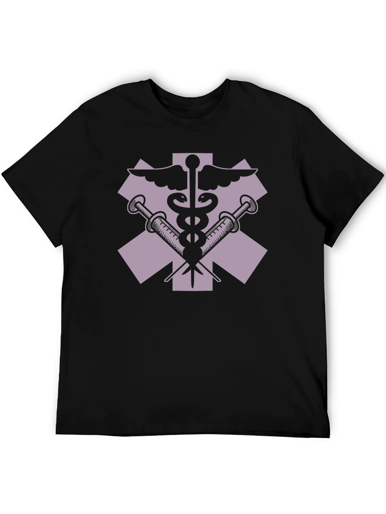 Medical Symbol T-Shirt - Black