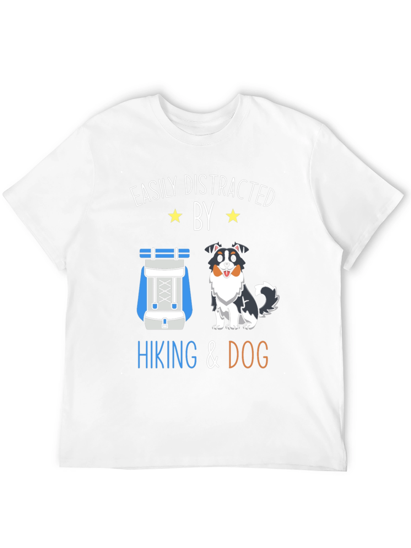 Easily Distracted By Hiking & Dog T-Shirt