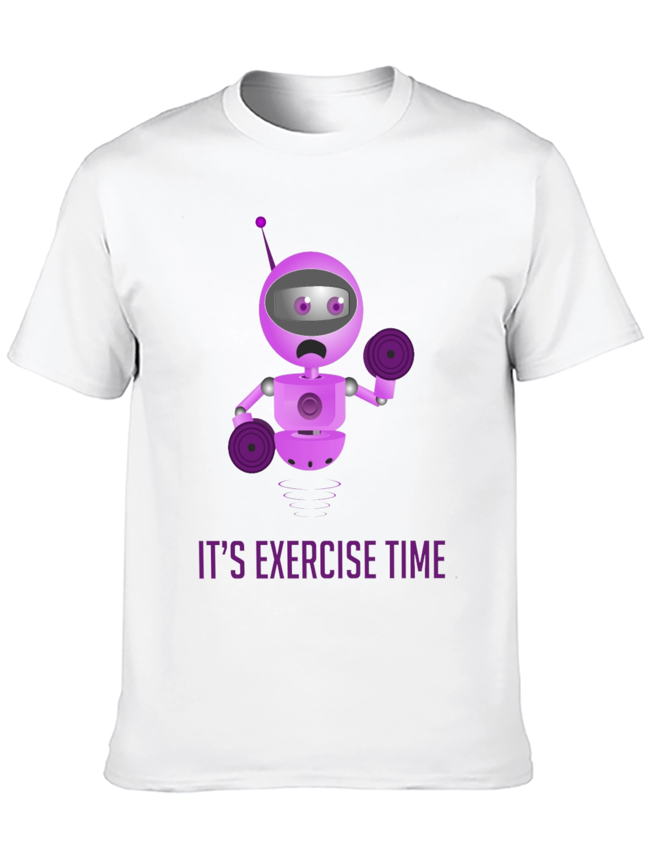 Robot Exercise Time T-Shirt