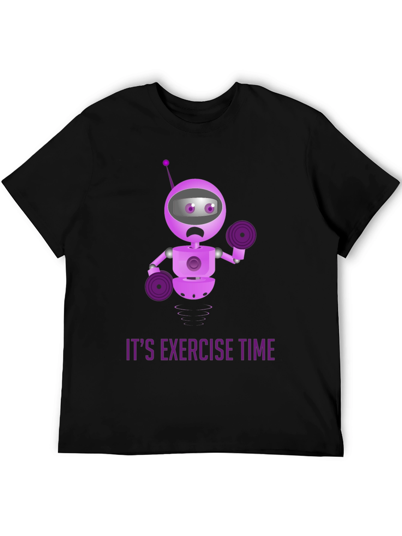 Robot Exercise Time T-Shirt
